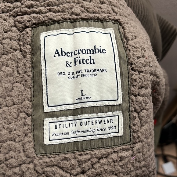 Abercrombie & Fitch High-Low lined parka coat - Picture 10 of 12